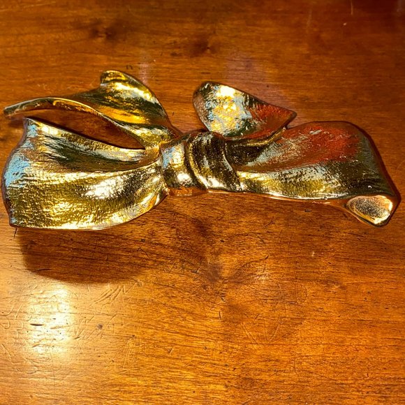 Christopher Ross 24 KT Gold Bow Belt 1983 - Picture 7 of 16